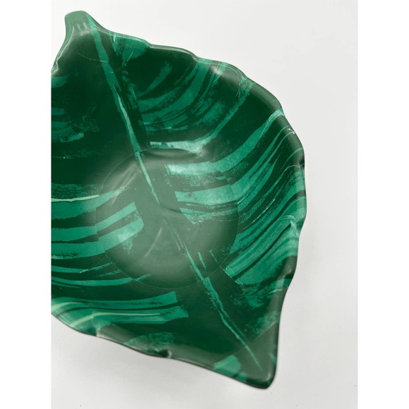 Opalhouse Set of 2 Bamboo Melamine Leaf Mini Snack Bowls Serving Green - Picture 3 of 11